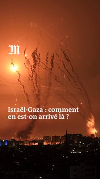 Guerre Israël-Hamas : comment en est-on arrivé-là ? Comprendre en trois minutes
