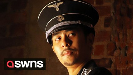 Man blasted online for wearing Nazi SS uniform defends his outfit choice