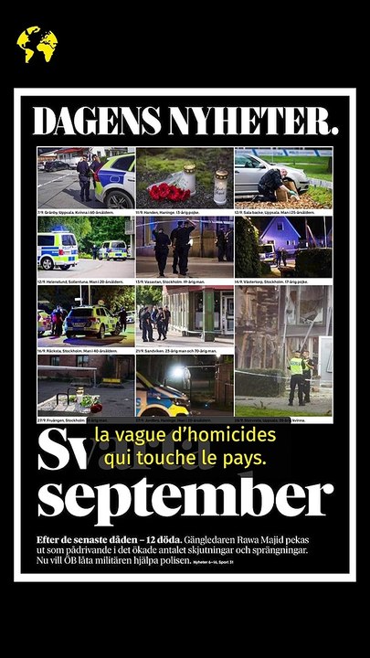 Guerre des gangs en Suède, que se passe-t-il ?