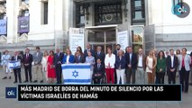 Más Madrid se borra del minuto de silencio por las víctimas israelíes de Hamás