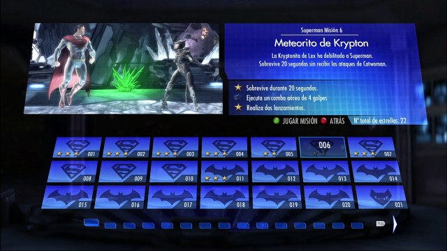 Misión 6 | Meteorito de Krypton | Superman | Injustice: Gods Among Us - Ultimate Edition | PC