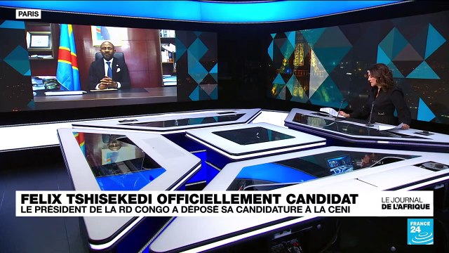 Présidentielle en RD Congo : Félix Tshisekedi officiellement candidat