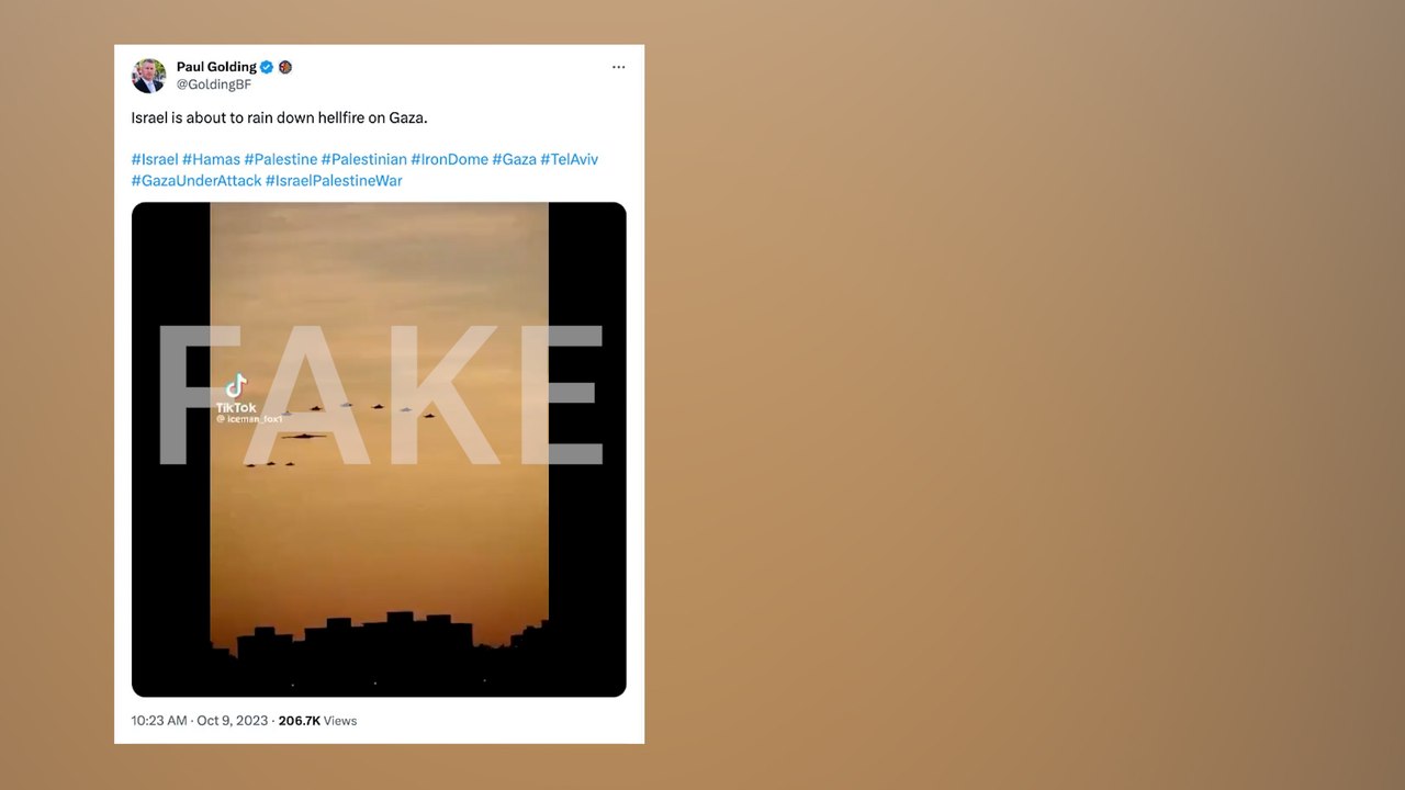 Revealed: The fake Israel and Gaza videos flooding social media