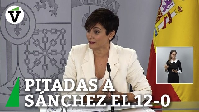 Ante la posibilidad de pitadas a Sánchez durante el 12 de Octubre, el Gobierno critica que cada vez que en España no gobierna el PP, la Fiesta Nacional deja de ser la fiesta de todos