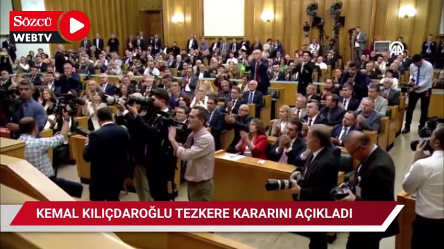 Kemal Kılıçdaroğlu tezkere kararını açıkladı… Bahçeli’ye yanıt verdi