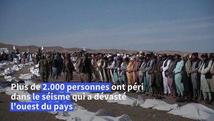 Séisme en Afghanistan : funérailles collectives pour les victimes