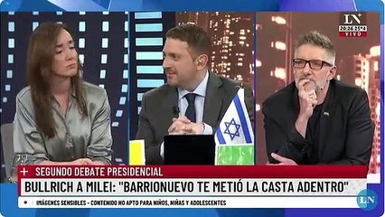 Villarruel sobre Barrionuevo: "Me incomoda"