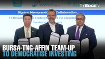 NEWS: Bursa, TNG and Affin team up to democratise investing