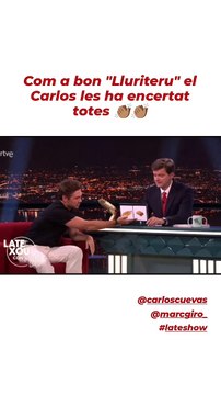 Carlos Cuevas demuestra sus conocimientos culinarios