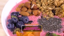 Bikin Strawberry Smoothies Bowl Kekinian, Gampang dan Enak Rasanya