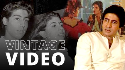 Amitabh Bachchan Reflects On Jumma Chumma, Abhishek, Shweta | Rare 1990 Interview