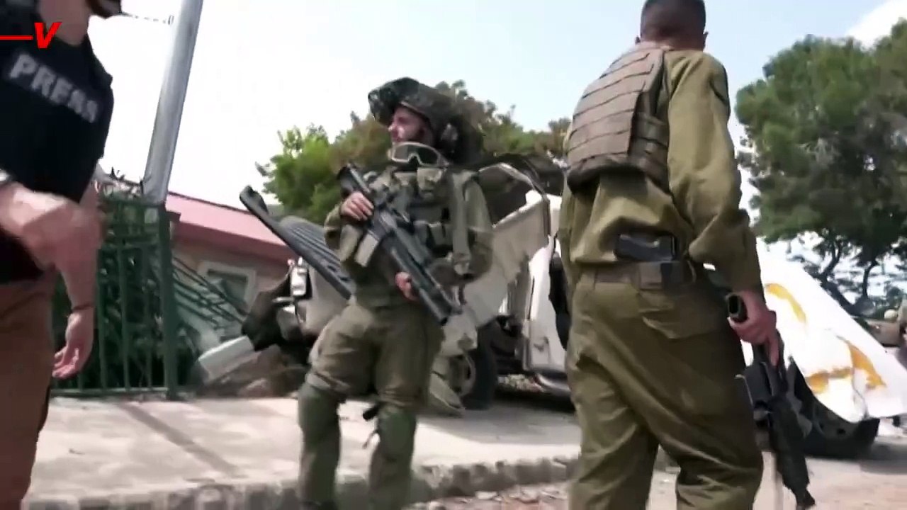 Israel Says Border Is Secure After Airstrikes Target Government Buildings In Gaza