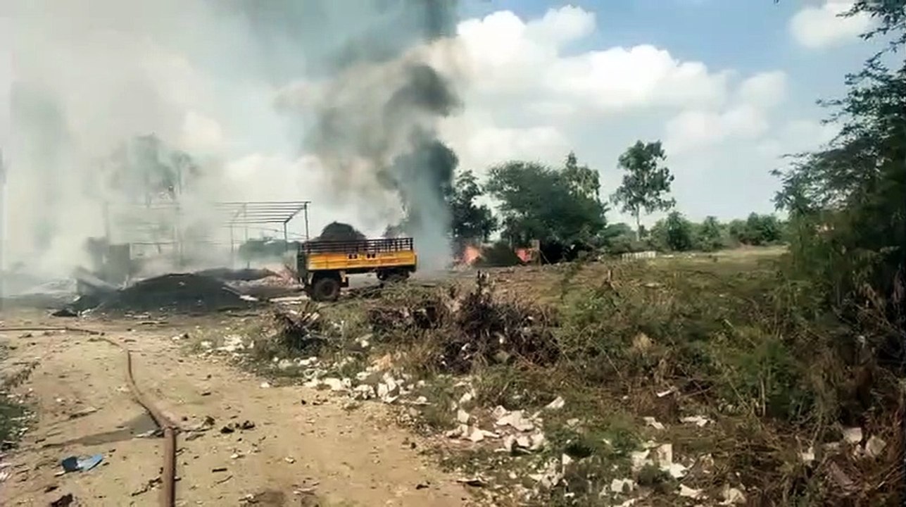 तमिलनाडु के अरियालुर पटाखा फैक्टरी विस्फोट में...