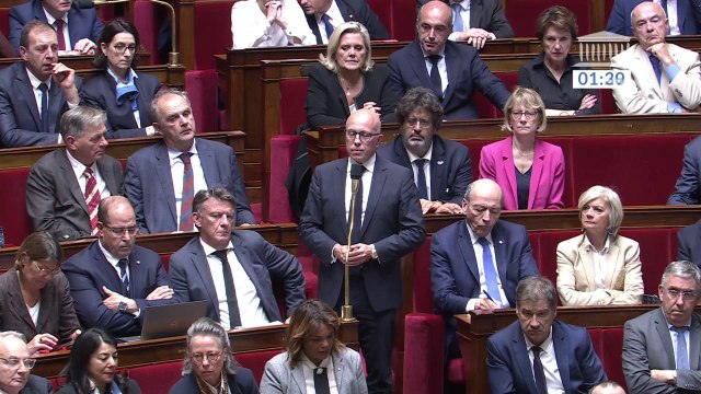 Éric Ciotti (LR): Il faut couper toute aide à ceux qui participent au financement du terrorisme