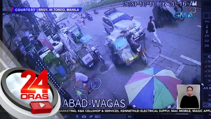 4 sugatan matapos araruhin ng SUV; driver, nakaidlip daw sa manibela | 24 Oras