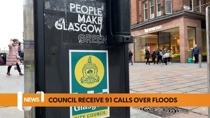 Glasgow headlines 10 October: City Council receive 91 calls over flood disruption