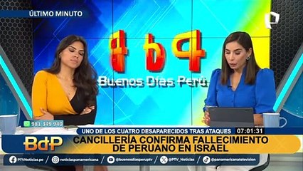 Guerra en Israel: Cancillería confirmó fallecimiento de un peruano desaparecido