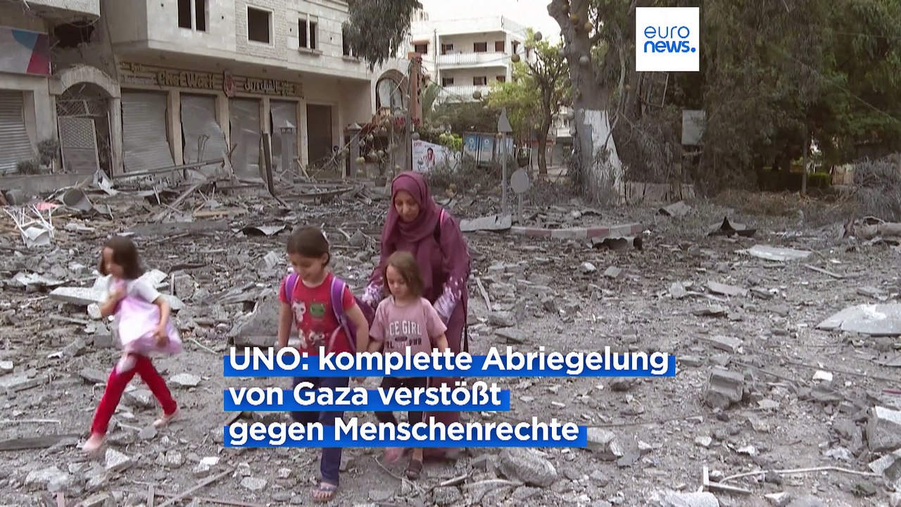 Kein Entkommen: Apokapyptische Szenen nach Angriffen Israels auf Gaza