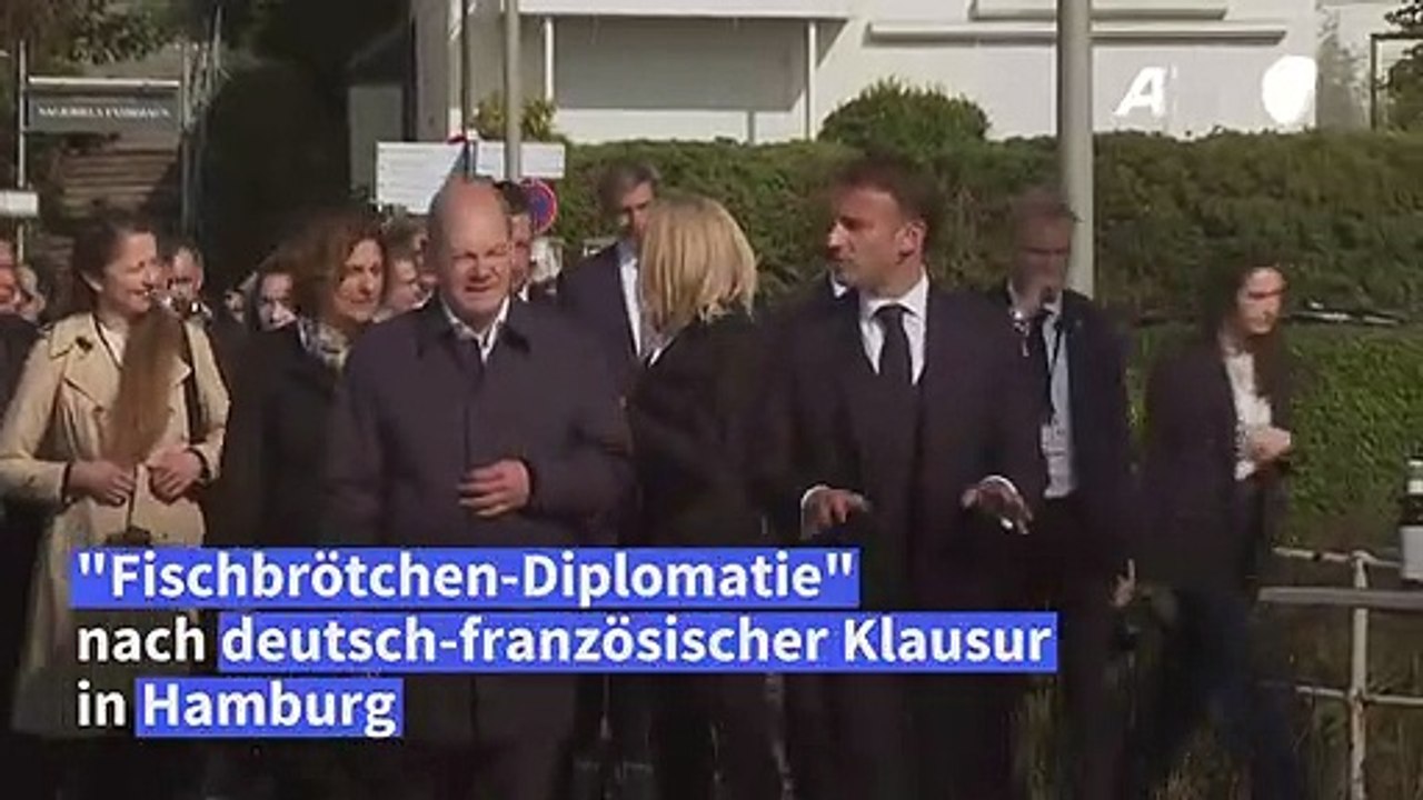 'Fischbrötchen-Diplomatie' in Hamburg