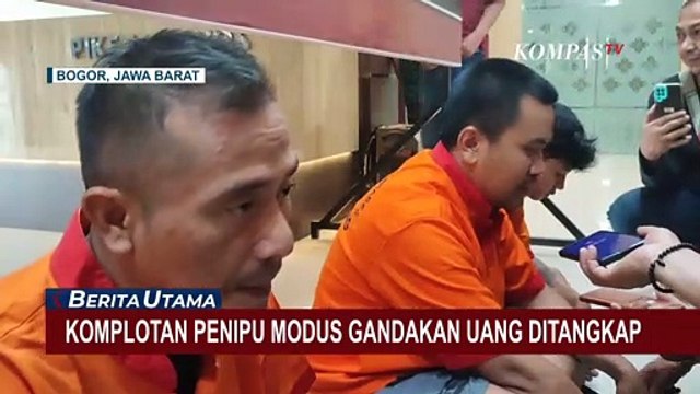 Sindikat Penipu Modus Gandakan Uang Rp 350 Juta Tak Berkutik saat Ditangkap Polisi