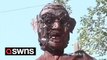 Gandhi statue branded 