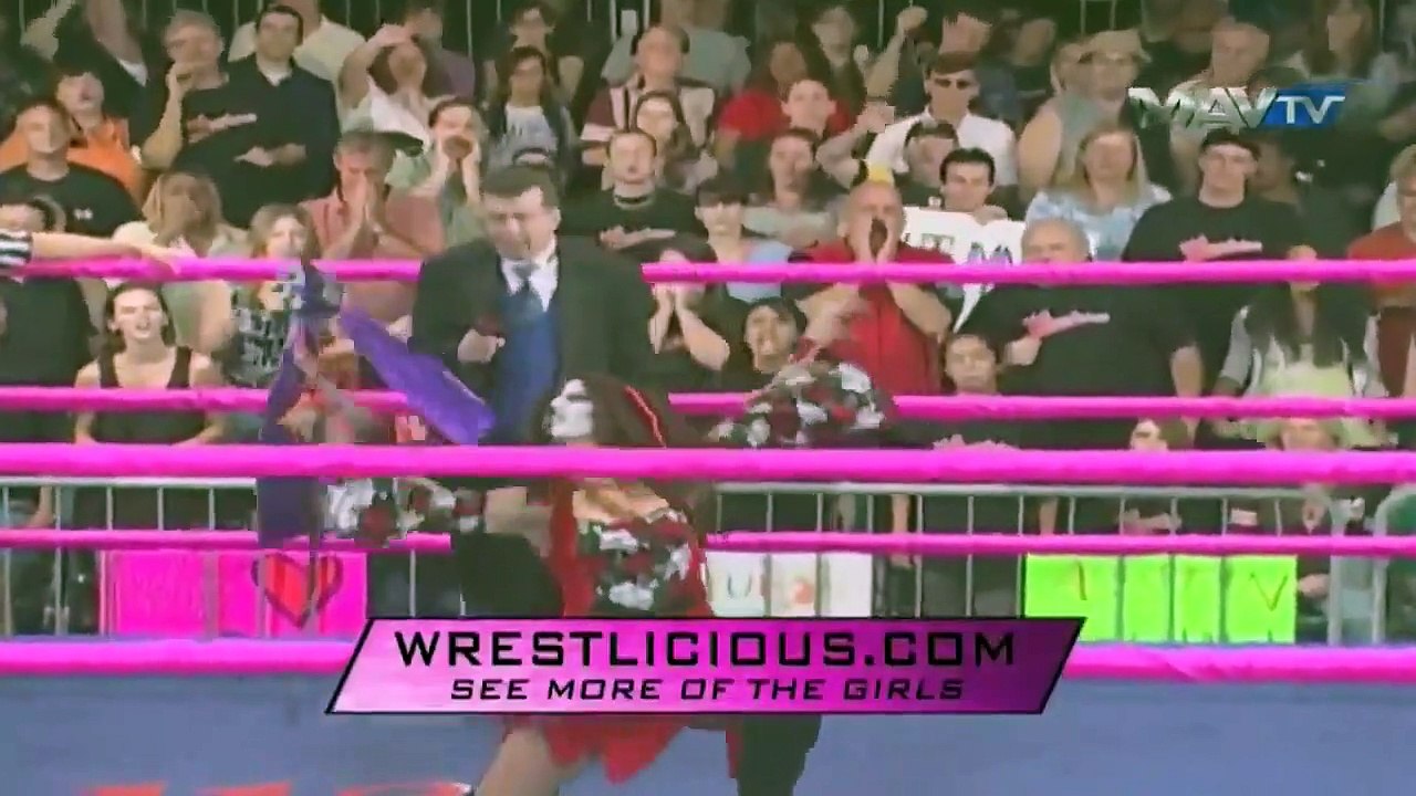 01.Wrestlicious_ TakeDown - White Magic & Draculetta vs Amber Lively & Lacey Von Erich