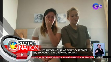 Bahay na tinutuluyan ng isang pinay caregiver sa Israel, sinalakay ng Grupong Hamas | SONA