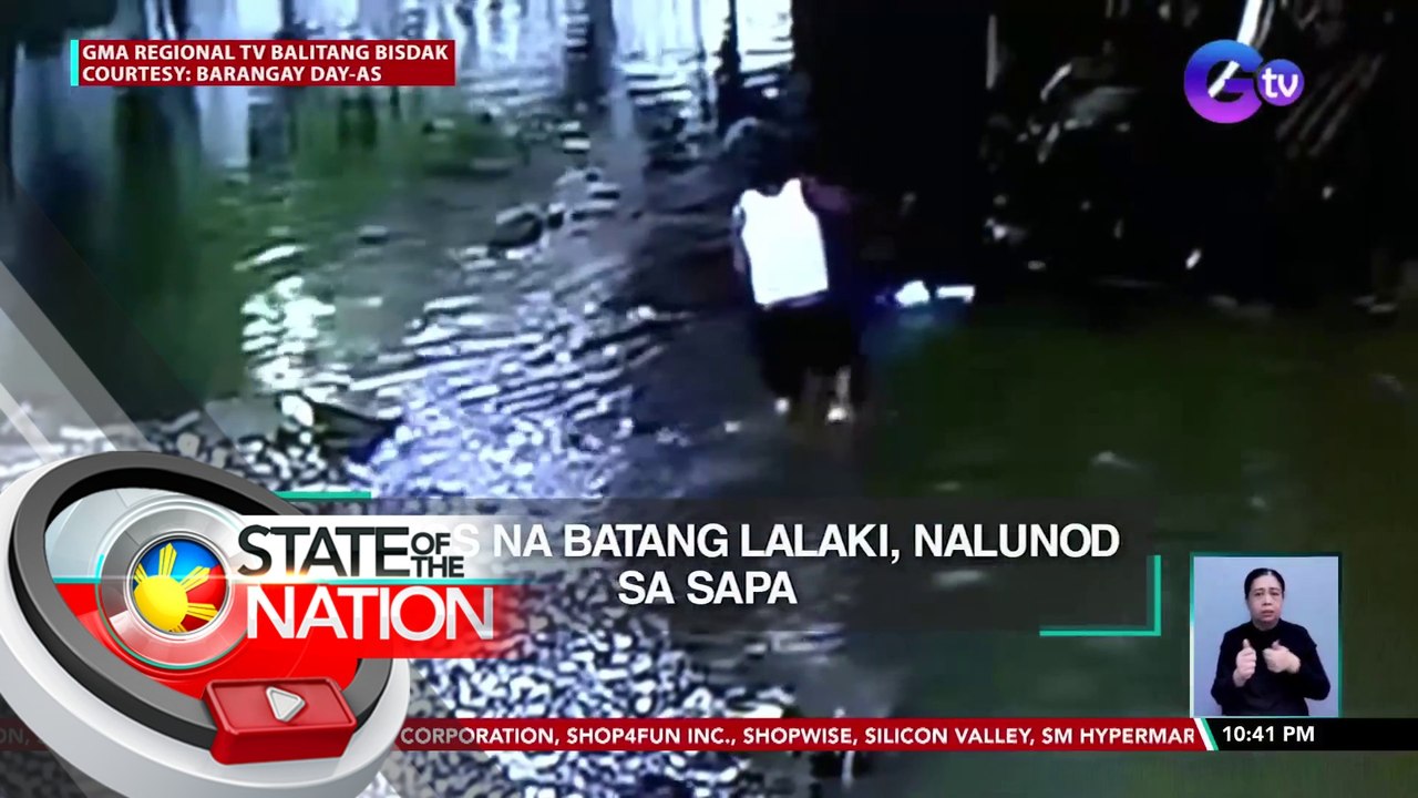 4-anyos na batang lalaki, nalunod sa sapa | SONA