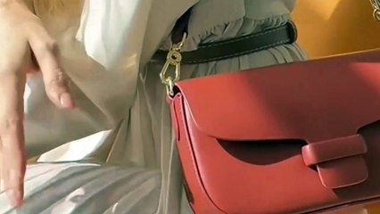 Top-Grain Cow Leather Handbag