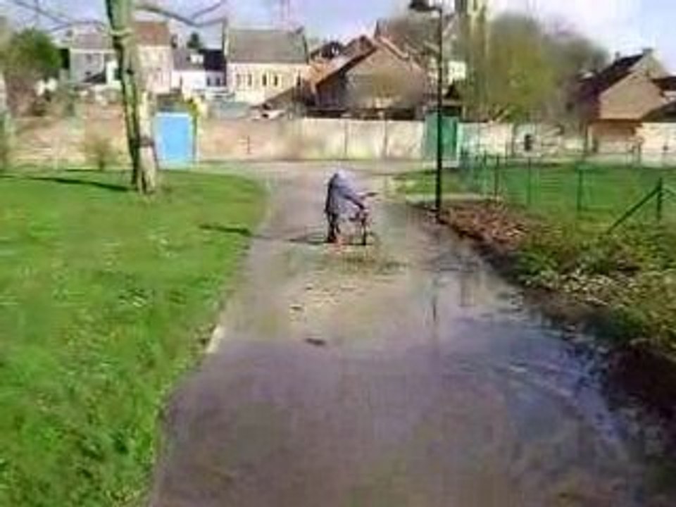 Alice fait du cross