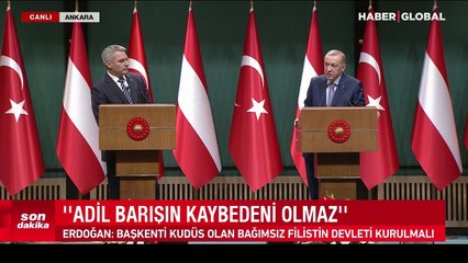 Cumhurbaşkanı Erdoğan: ABD'nin uçak gemisinin İsrail'de ne işi var?