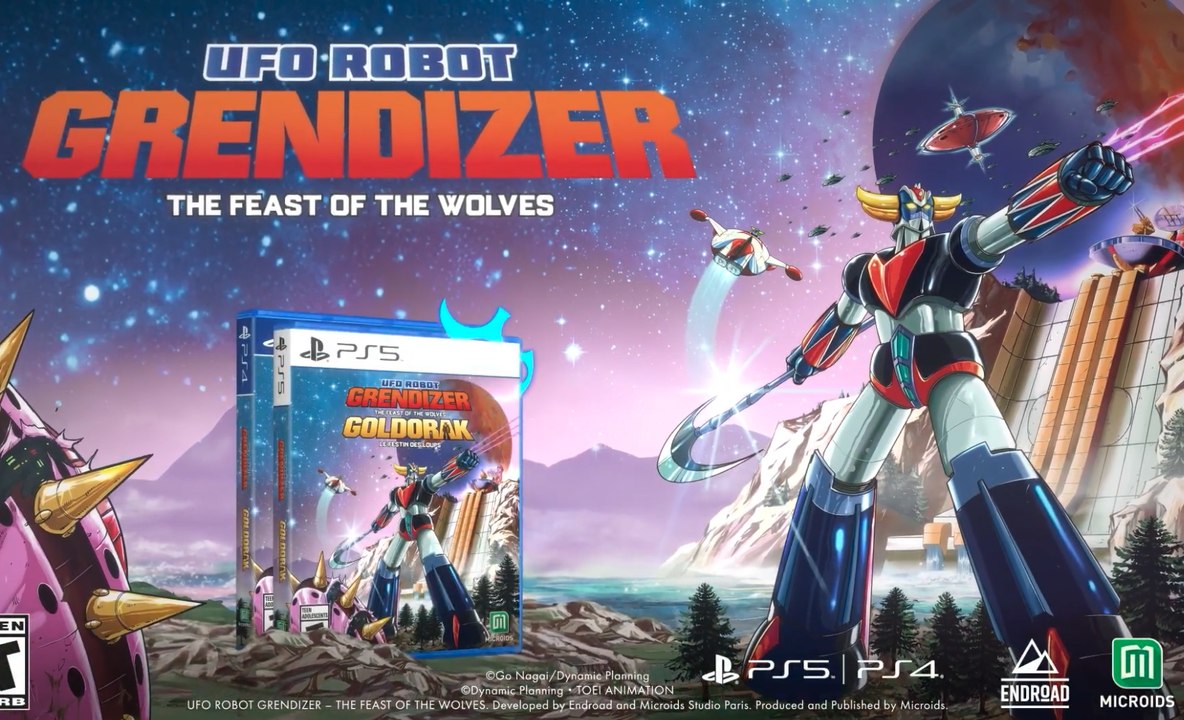 UFO Robot Grendizer: The Feast of the Wolves | Gameplay Trailer - PS5 & PS4 Games