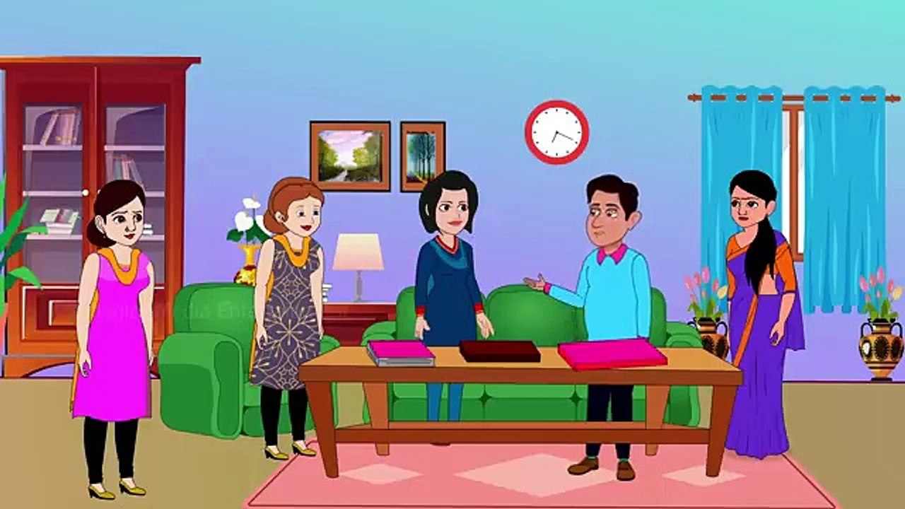 3 बहनो की लालची भाभी _ Kahaniya in Hindi _ Stories _ Hindi Stories _ Mazedar Kahani _ Funny _ Comedy(360P)