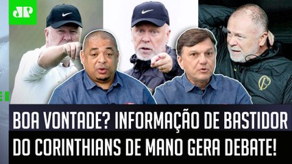 "ISSO NÃO DÁ! É SÉRIO! COMO É QUE CONSEGUEM..." INFORMAÇÃO sobre Corinthians de Mano GERA DEBATE!