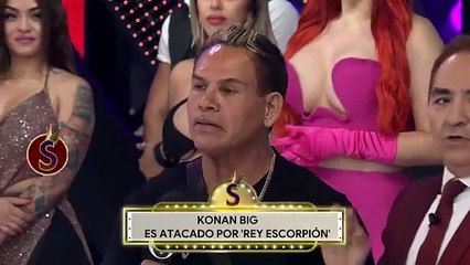 'Konan' es duramente atacado por este luchador
