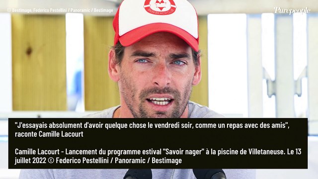 J'essayais absolument d'avoir quelque chose... : Camille Lacourt transparent sur ses gros problèmes avec l'alcool