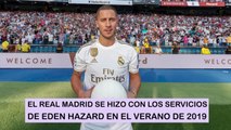 Así ha sido la decepcionante carrera de Hazard en el Real Madrid