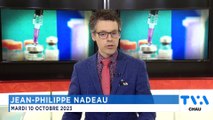 TVA Nouvelles CHAU 12h 10 octobre 2023