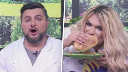 Paul Stanley deleitó a Wendy Guevara con unas deliciosas 'guacamayas' para chuparse los dedos