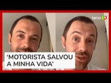 Kayky Brito agradece motorista em primeiro vídeo após acidente: 'Salvou a minha vida'