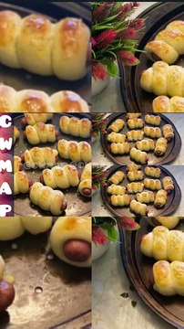 Fluffiest Hotdog Bakery Style Sausage Buns Recipe | Easy Homemade Hot dog in a bun Recipe By CWMAP