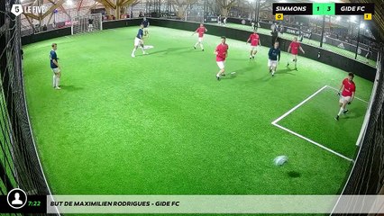 But de Maximilien RODRIGUES - GIDE FC