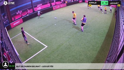 But de Fabien GELINAT - LES GÂTÉS
