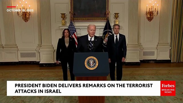 BREAKING NEWS: President Biden Gives Remarks On Hamas Attack On Israel: 'This Is Terrorism'