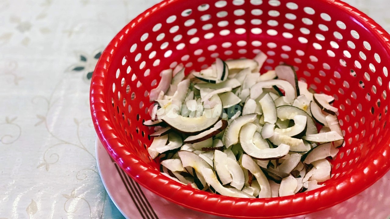 How To Dry Coconut In 1 Minutes 30 Seconds Recipe & Tips By CWMAP