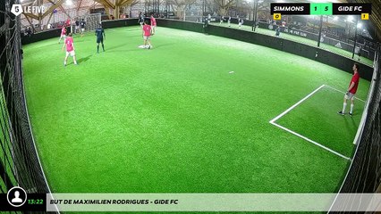 But de Maximilien RODRIGUES - GIDE FC