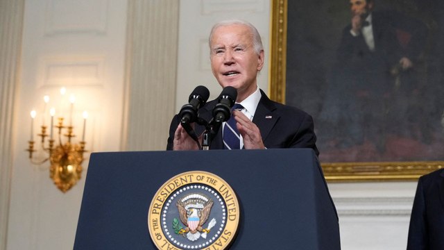 Como carniceros, ponen los cuerpos para protegerse : Biden condenó el ataque del grupo terrorista Hamás contra Israel