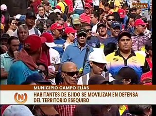 Pueblo del estado Mérida sale a las calles en apoyo al Presidente Nicolás Maduro