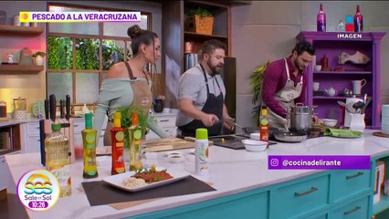 Prepara Pescado a la Veracruzana con el Chef José Miguel García