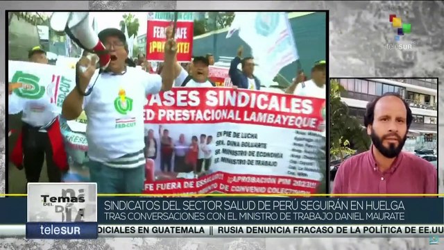 Perú: Sector de la Salud permanece en huelga indefinida para exigir mejoras laborales